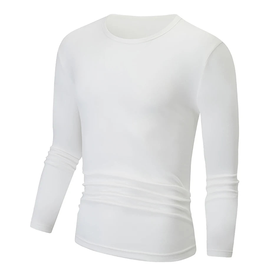 Men's Stretch Thermal Long Sleeve Base Layer