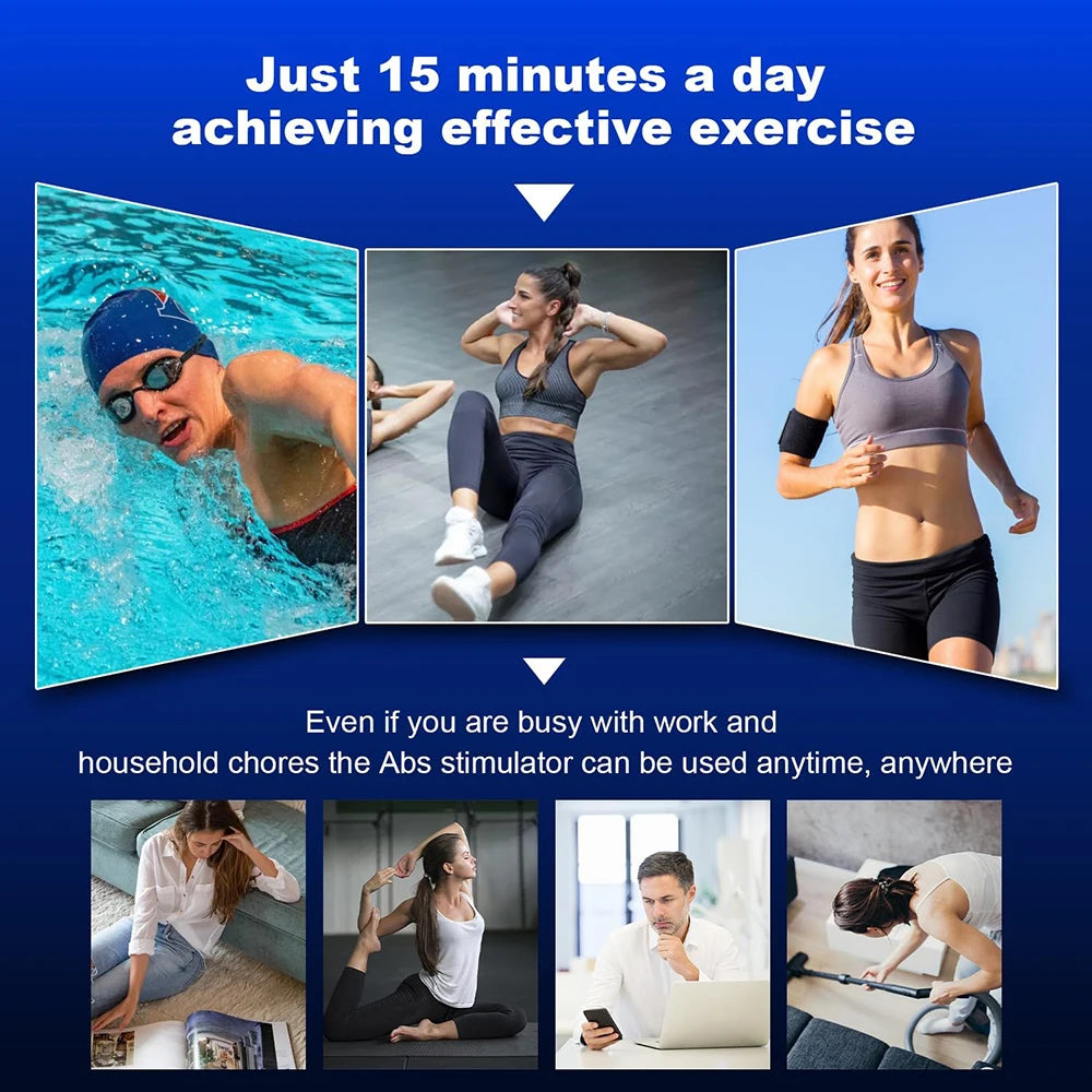Electronic EMS Ab Toning Belt