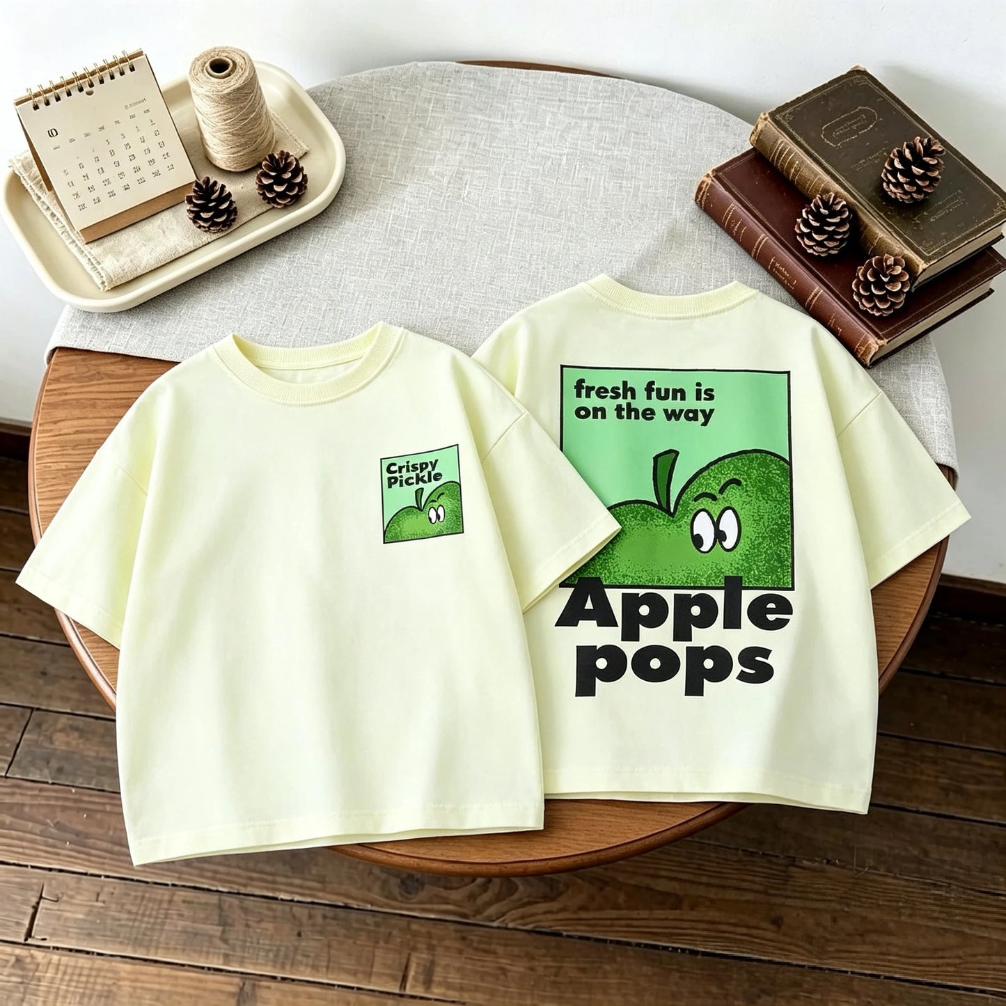 Kids’ Double-Sided Print Summer T-Shirt