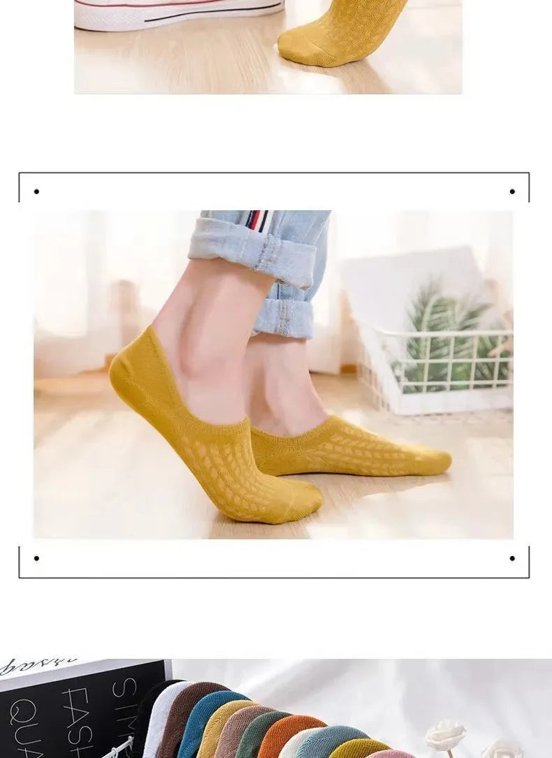 10-Pairs Women’s Low-Cut Casual Socks