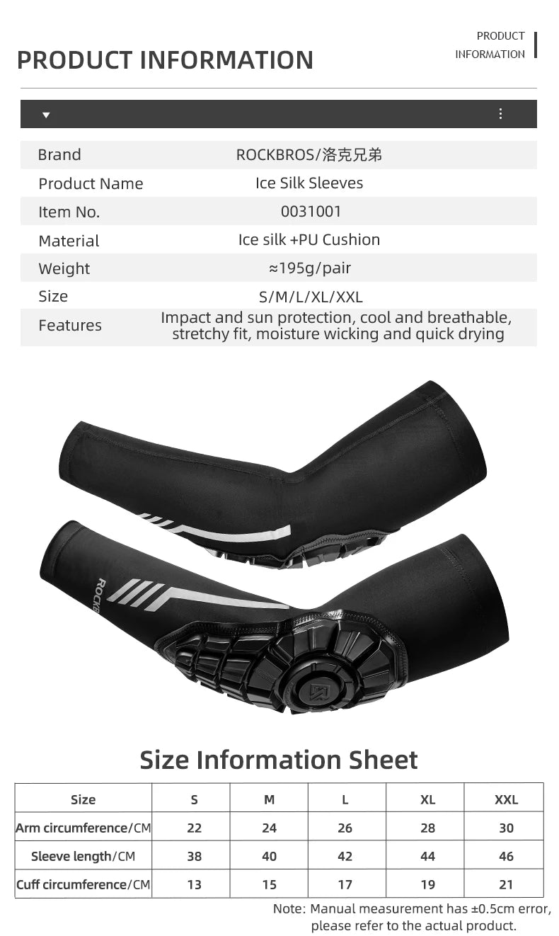 ROCKBROS Motorcycle Elbow Pads