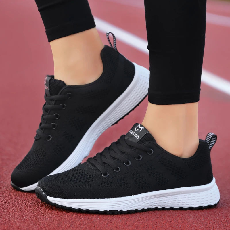 Women’s Breathable Platform Running Sneakers