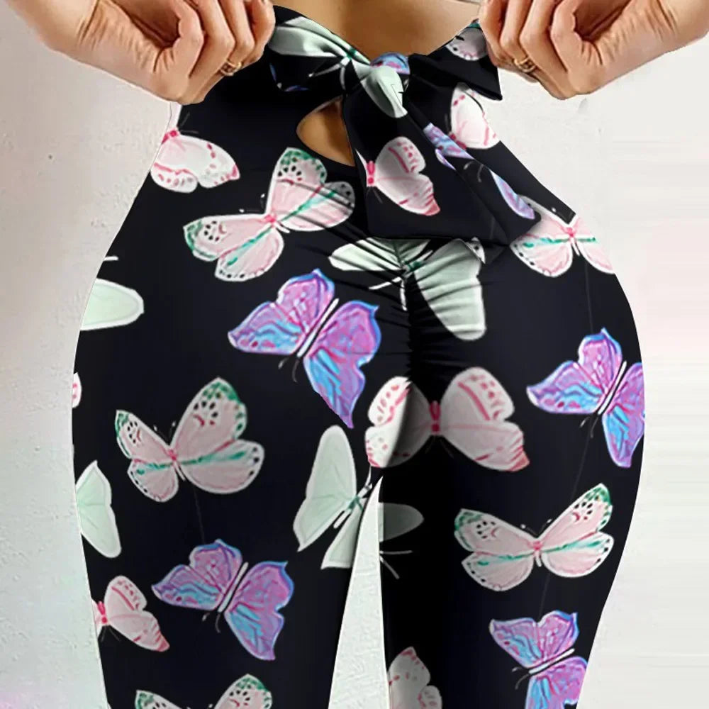Butterfly Bow Lift Leggings