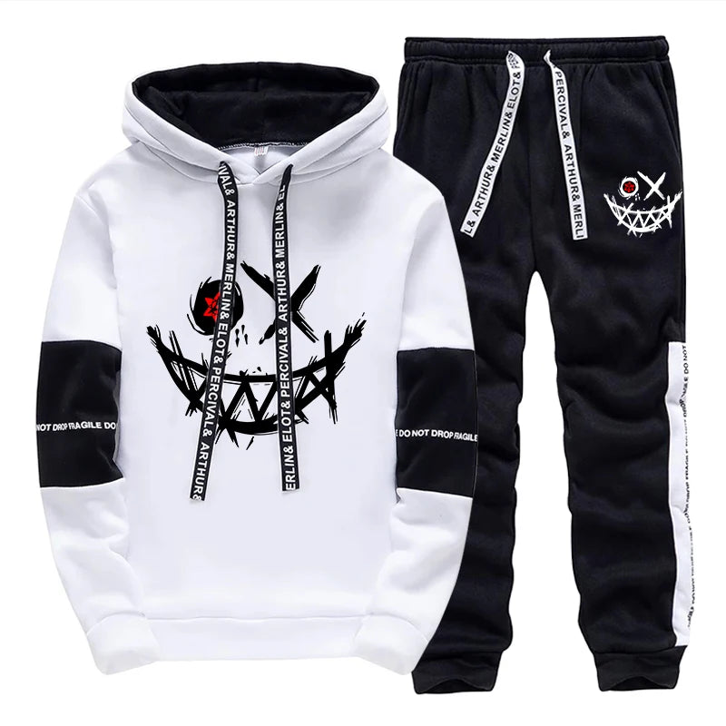 Men’s Casual Hoodie & Jogger Set