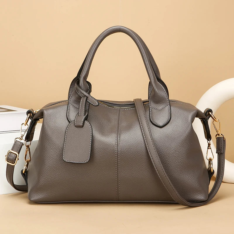Women’s Fashion PU Shoulder & Crossbody Tote Bag