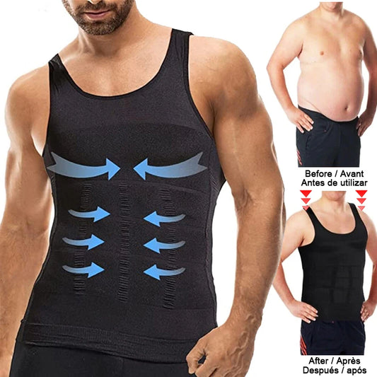 Men’s Compression Body Shaper Tank Top