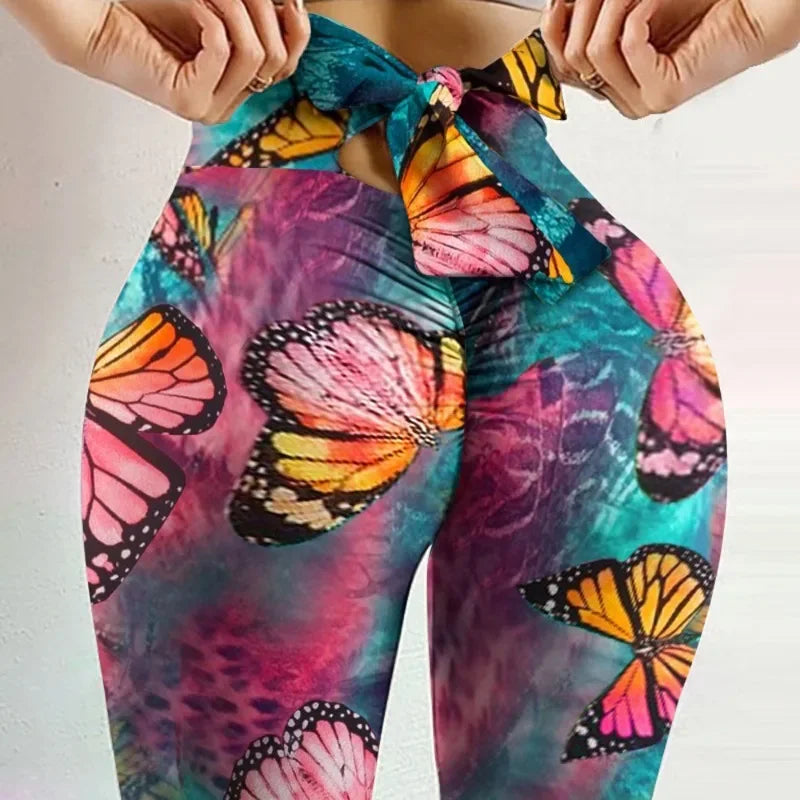 Butterfly Bow Lift Leggings