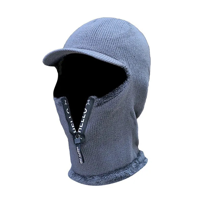 Unisex Winter Wool Blend Earflap Hat