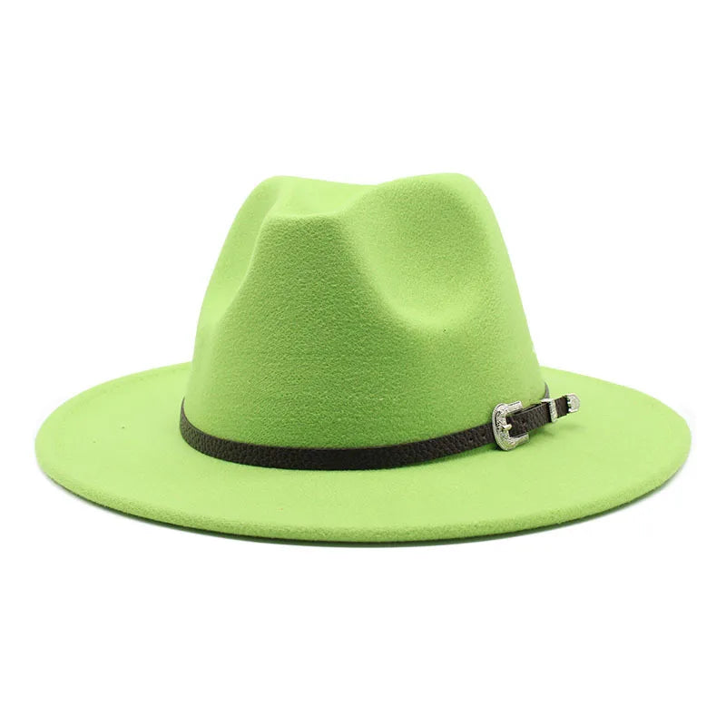 Classic British Style Fedora Hat