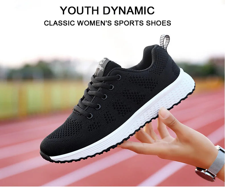 Women’s Breathable Platform Running Sneakers