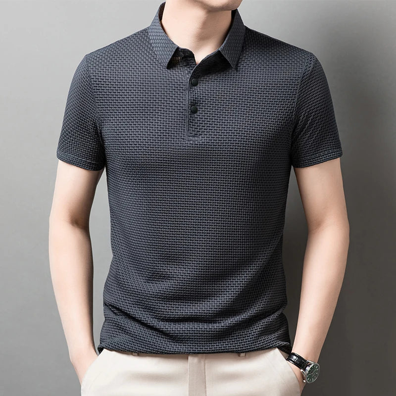 Men’s Casual Floral Polo Shirt