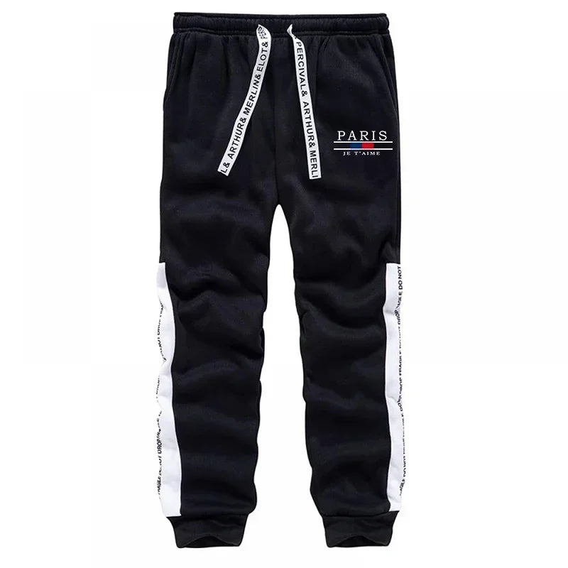 Man Hooded Sweatshirts Sweatpants Autumn Winter Daily Casual Sports Hoodies Jogger Pants Urban Fashion Streetwear Men's Clothes