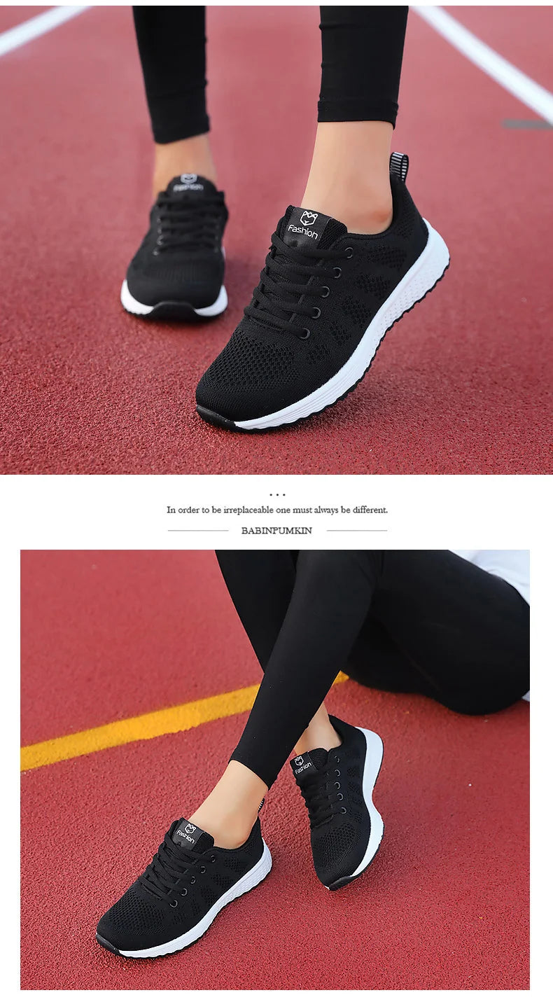 Women’s Breathable Platform Running Sneakers