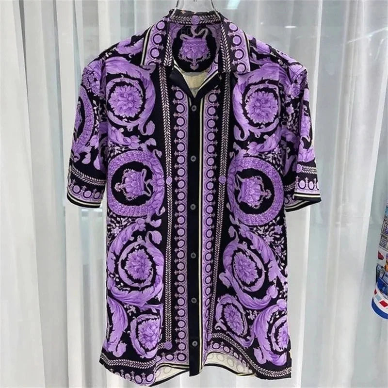 2026 men's luxury short sleeved button up shirt, men's formal shirt, men's premium soft shirt, 11 colors