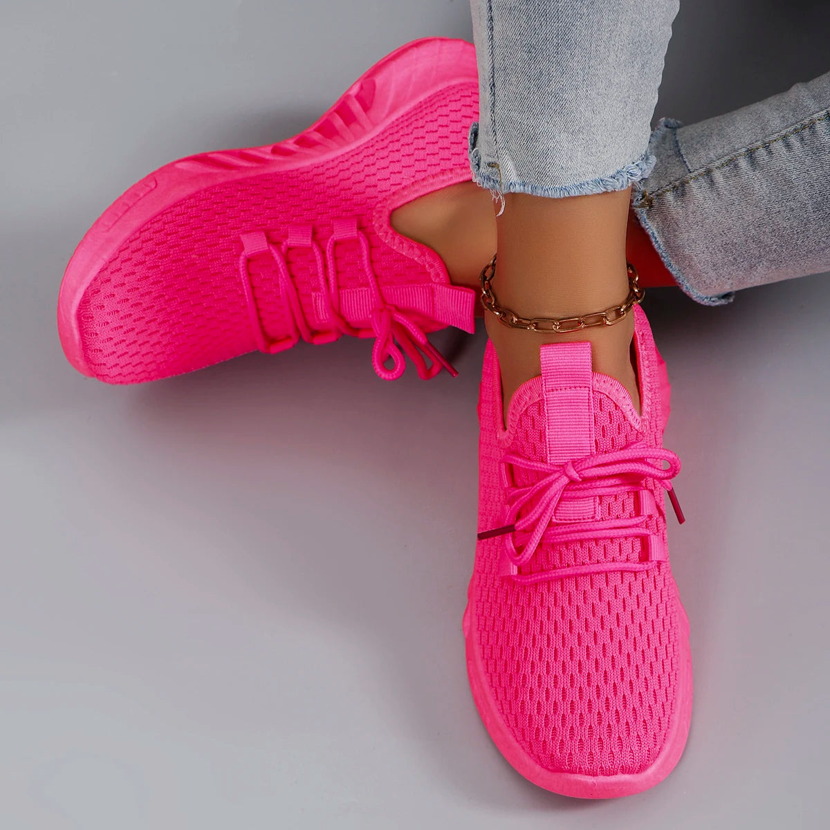 Women’s Breathable Mesh Casual Sneakers