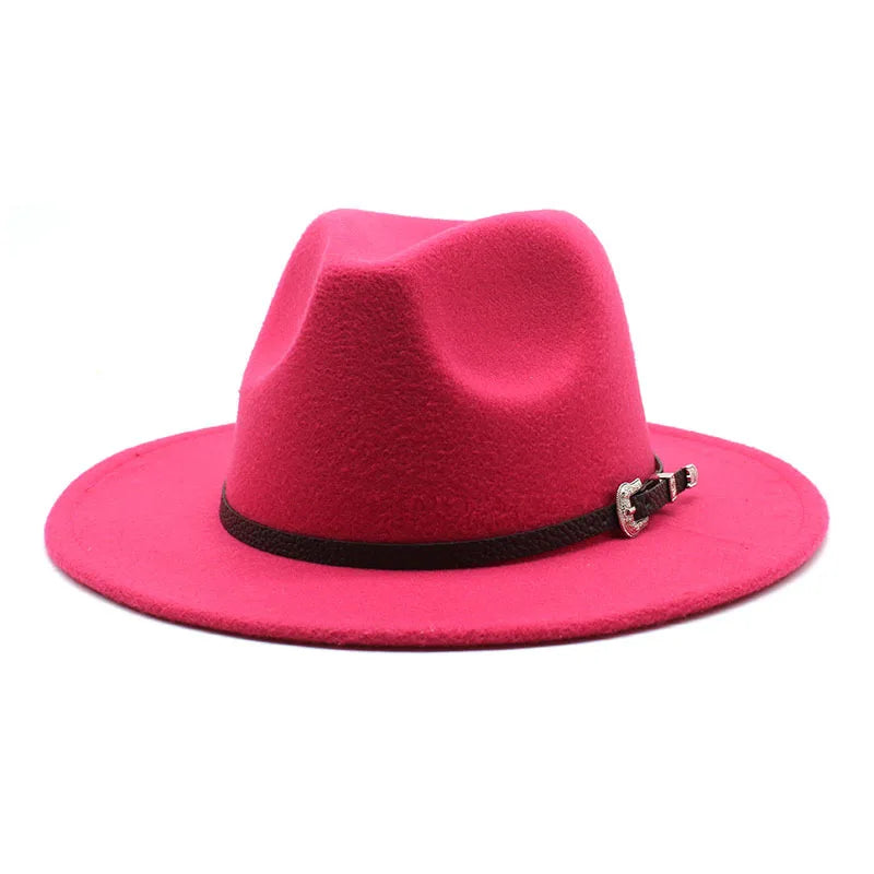 Classic British Style Fedora Hat