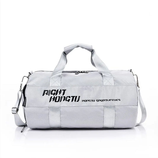 Waterproof Gym & Travel Sports Bag – Large Capacity Fitness Duffle with Shoe Compartment, Wet/Dry Separation & Shoulder Strap for Men and Women