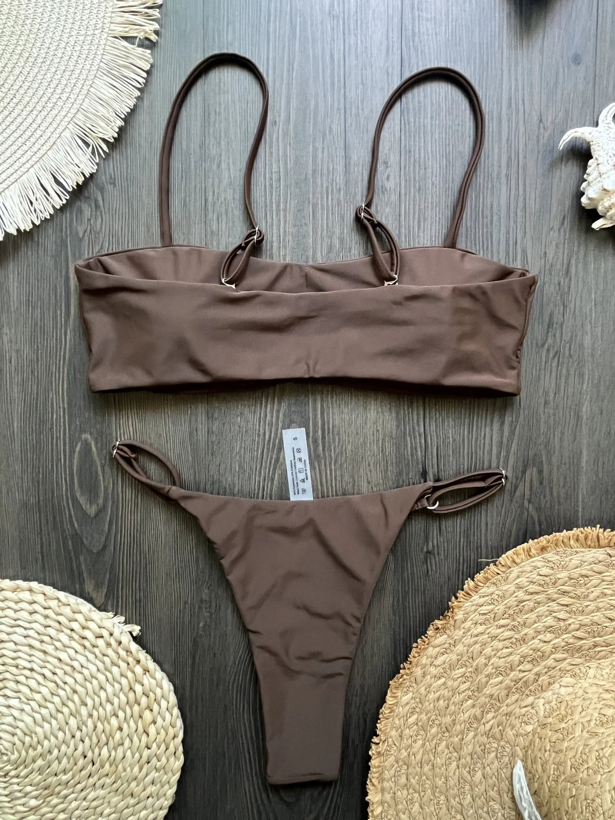 2025 Diamond Bikini Sexy Women Swimsuit Bandeau Biquini Push Up Swimwear Female Shiny Bathing Suits Floral Bodysuit Beachwear