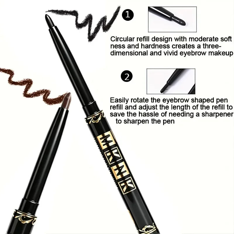 Waterproof Black Gel Eyeliner Pencil