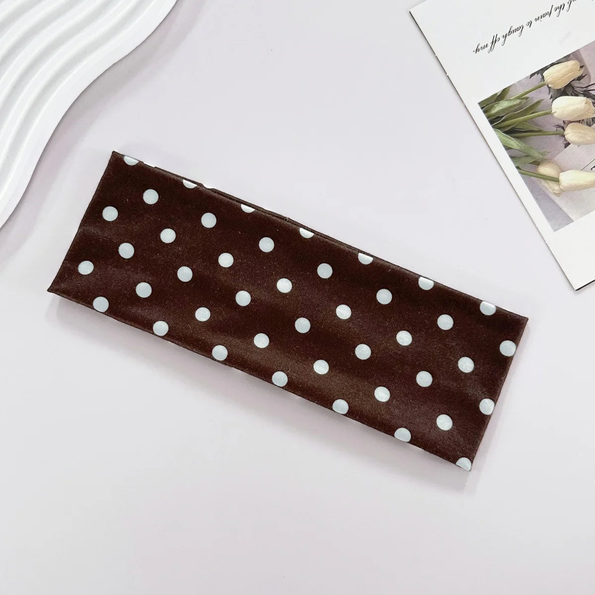 Women’s Y2K Retro Dot Stretch Headband