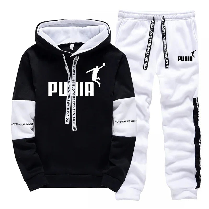Men’s Printed Hoodie & Jogger Set