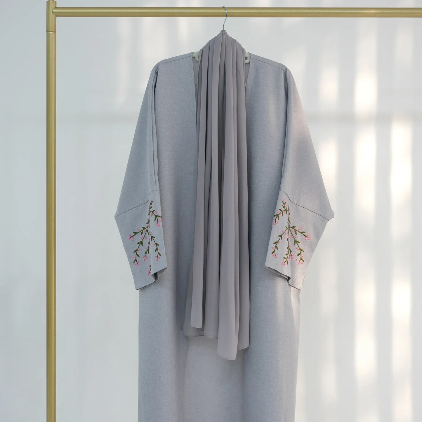 Women’s Elegant Eid Embroidered Abaya