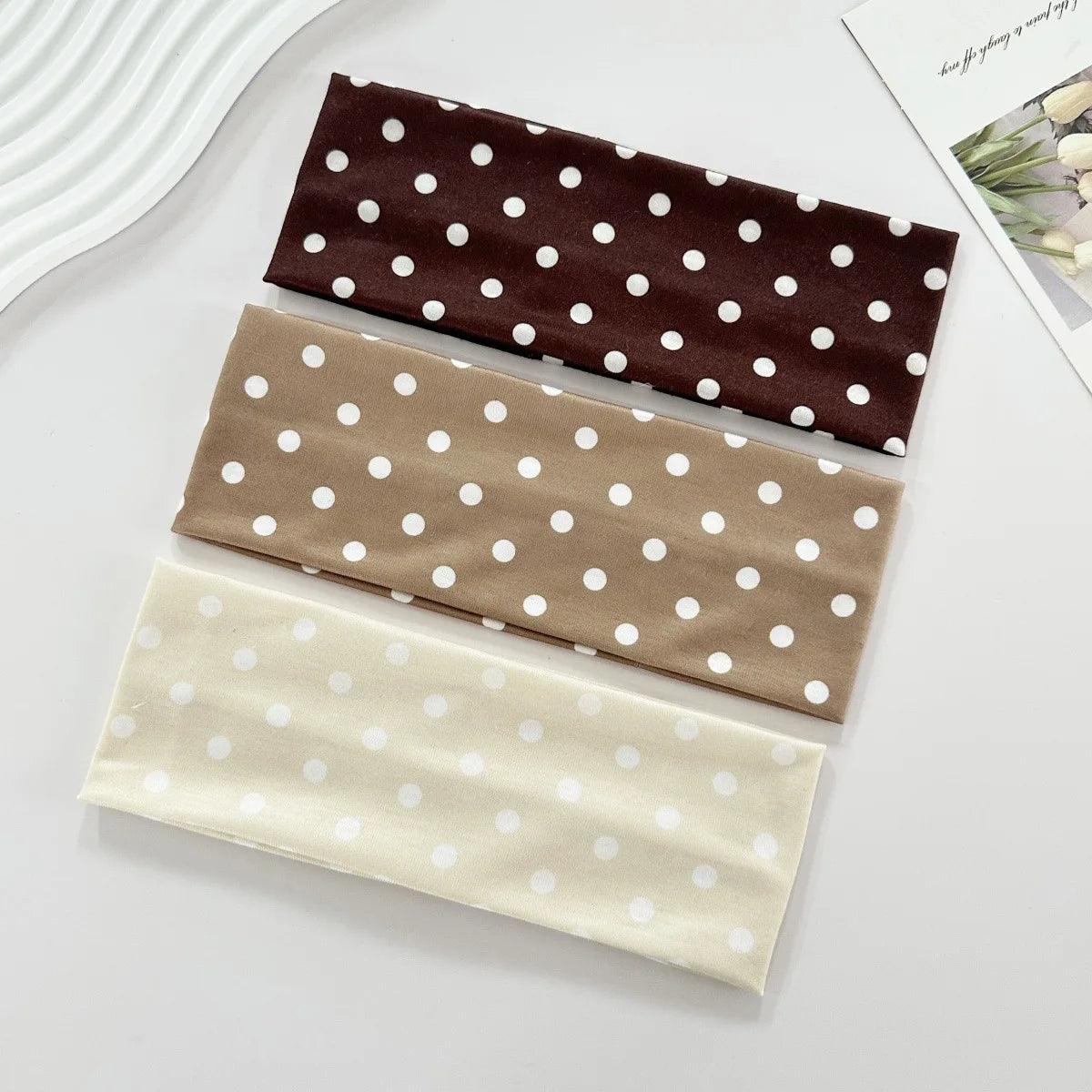 Women’s Y2K Retro Dot Stretch Headband