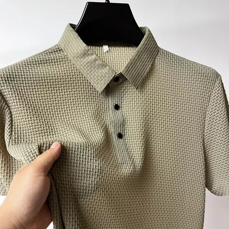Men’s Casual Floral Polo Shirt