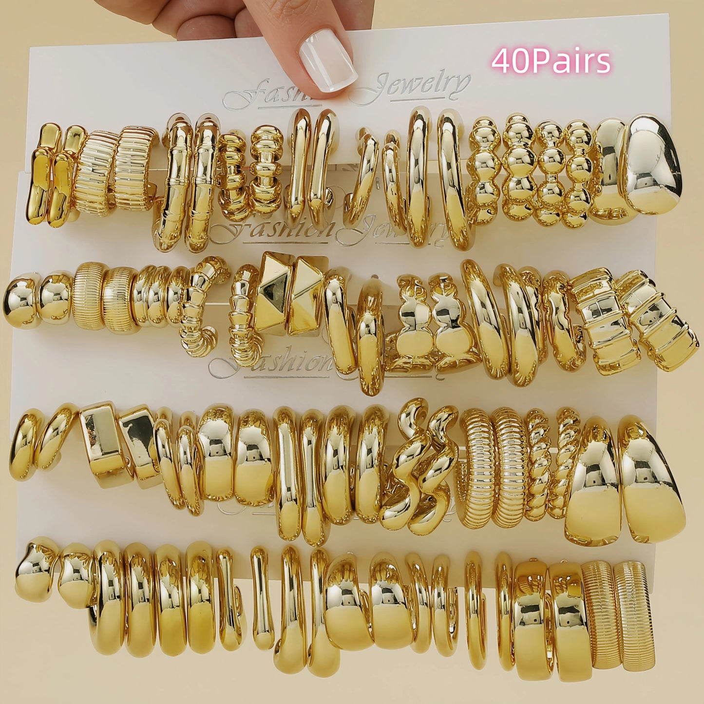 Women’s Irregular Statement Stud Earrings