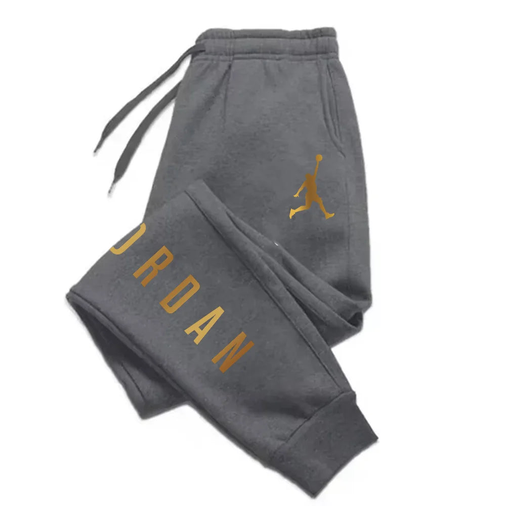 Men’s Letter Print Casual Jogger Pants