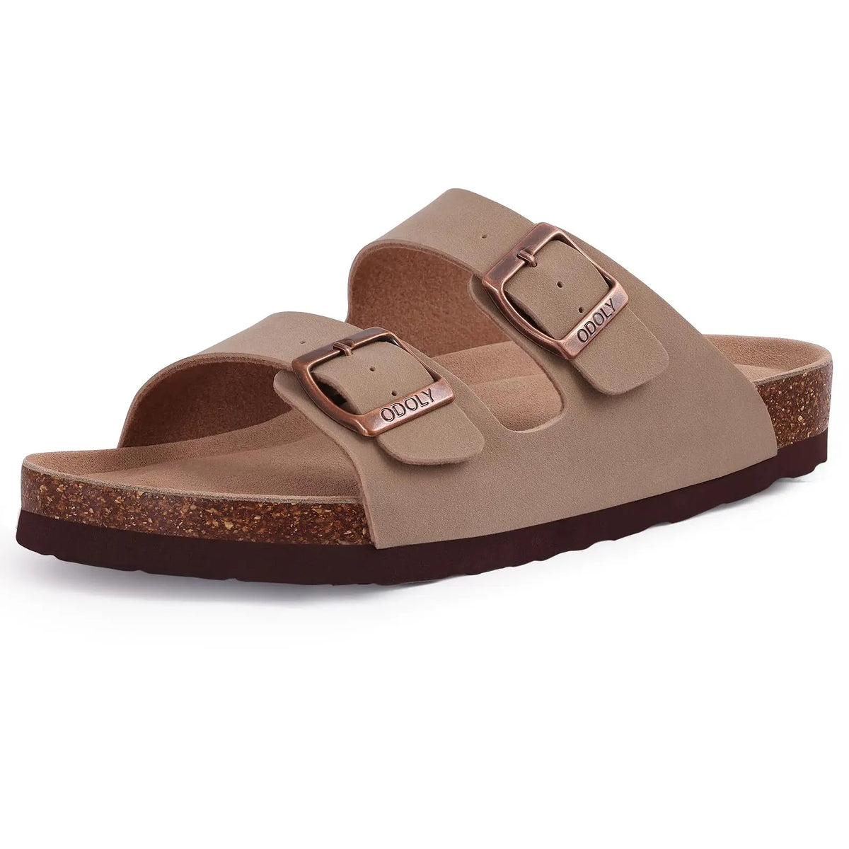 Smile Pop Summer Men's Cork Clogs Slippers Fashion Outdoor Men Antiskid Beach Sandals Classic Men Mule With Adjustable buckle
