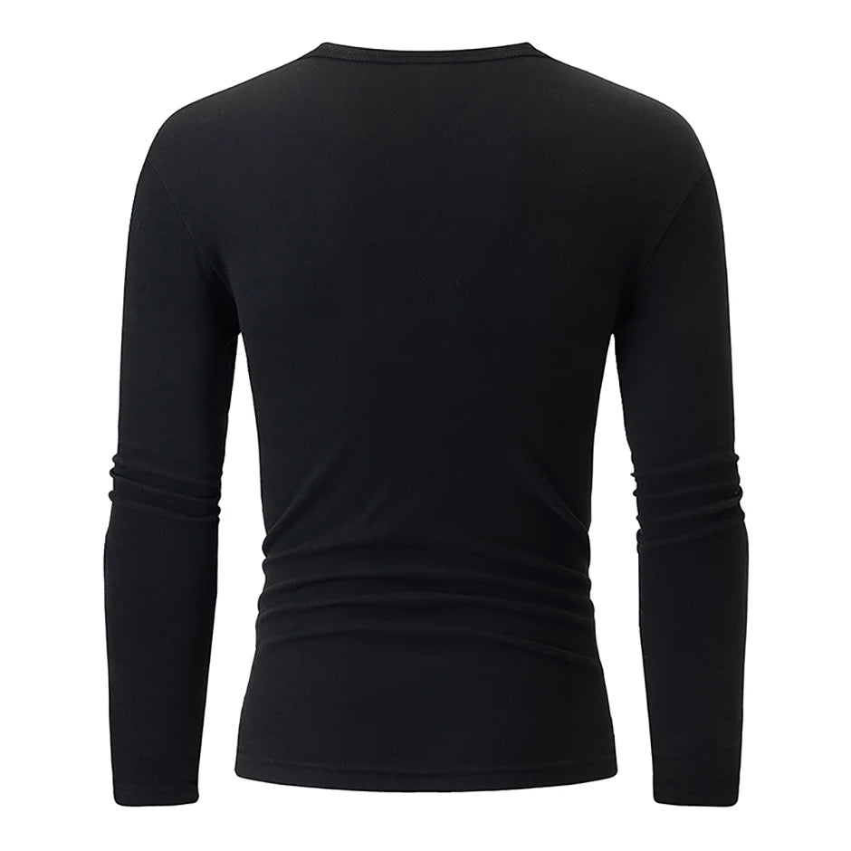 Men's Stretch Thermal Long Sleeve Base Layer