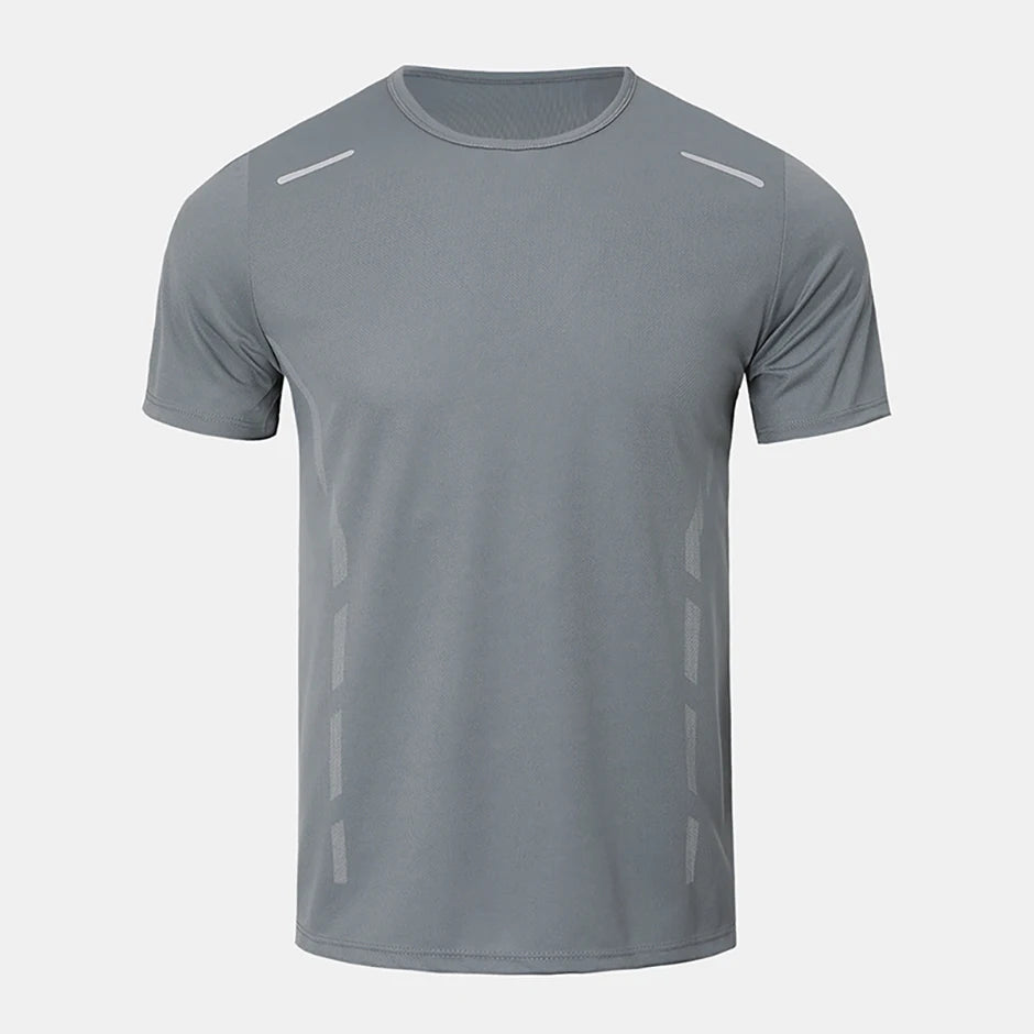 Men’s Quick-Dry Printed Sports T-Shirt