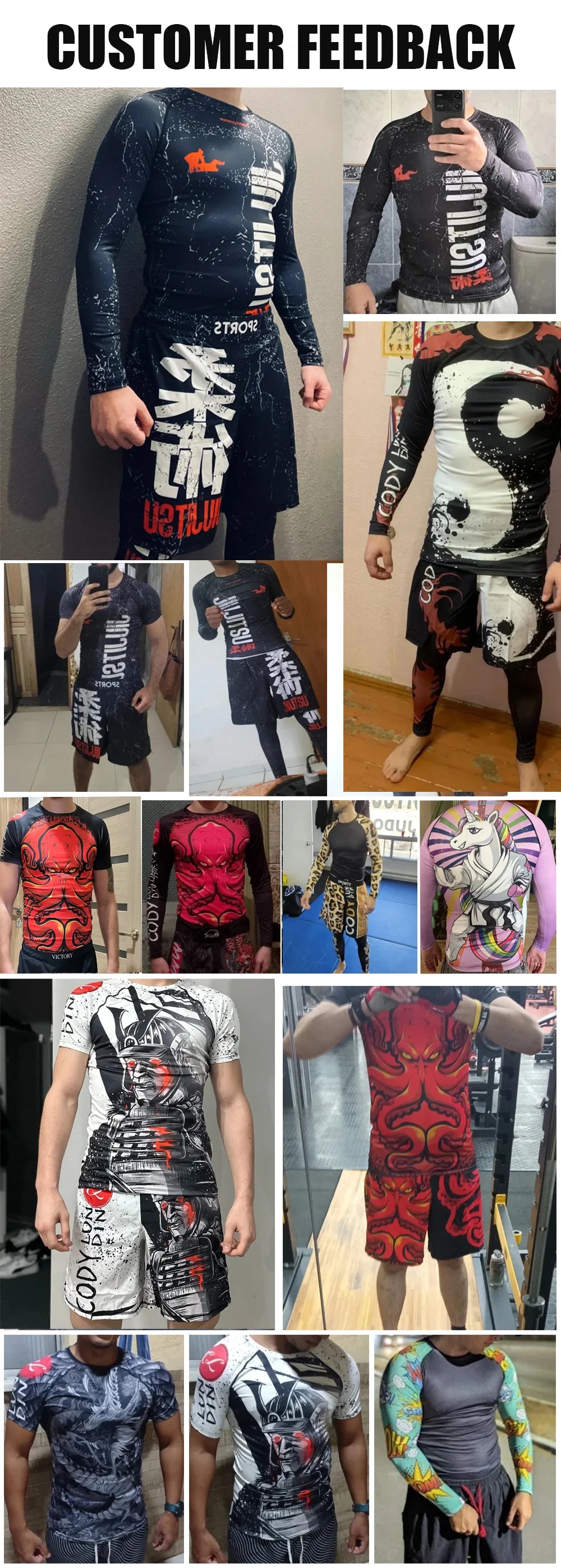 Men’s MMA No-Gi Compression Training Set