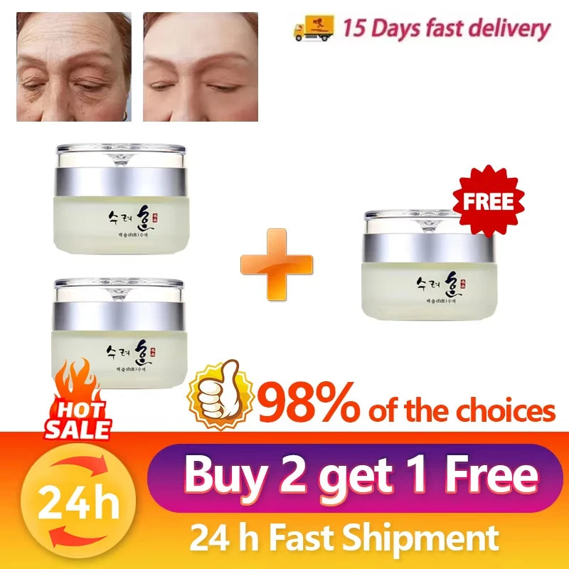 50g Collagen Firming Korean Skincare Cream – Deep Hydration, Fine Line Care, Anti-Aging & Brightening Face Moisturizer