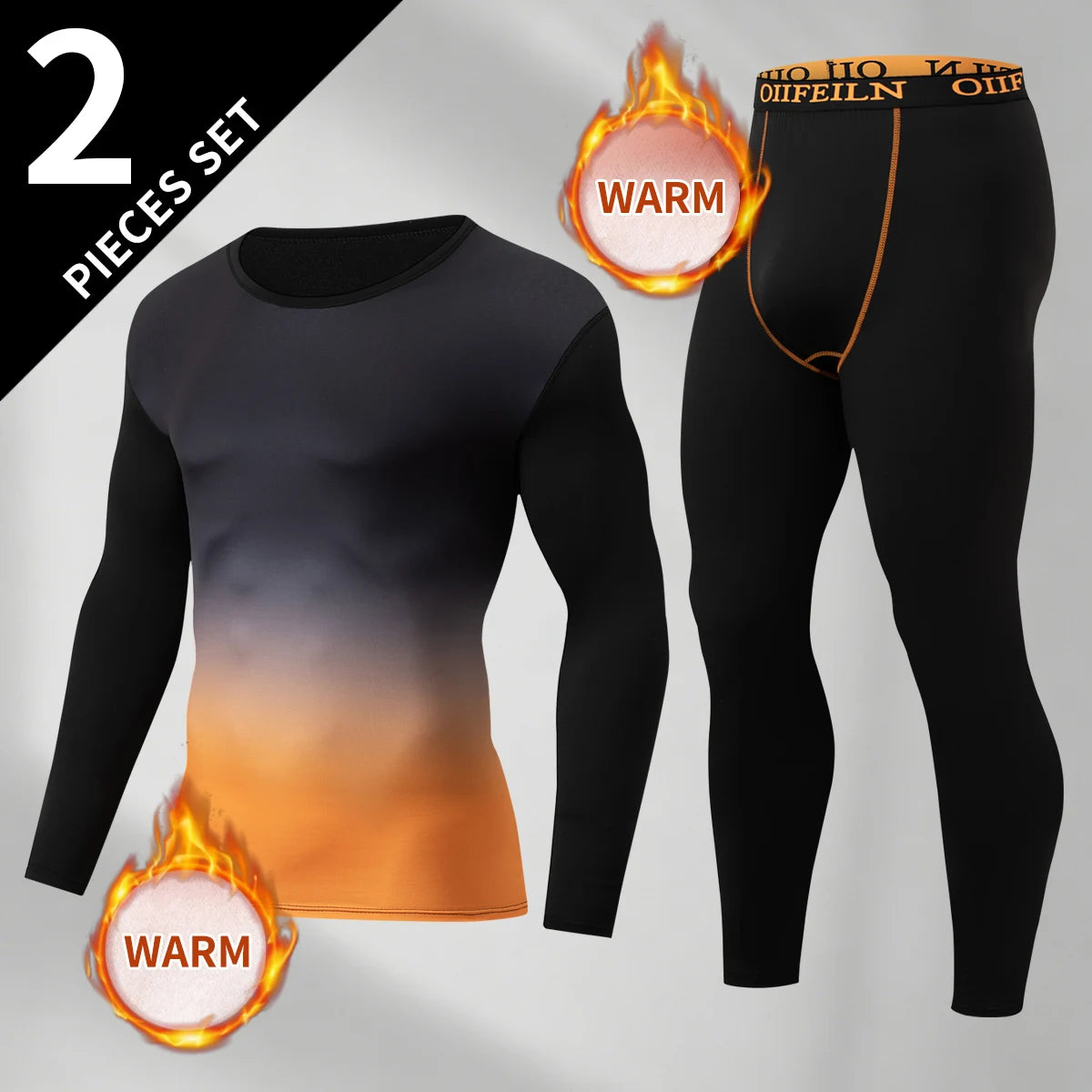 Men's Classic Thermal Underwear Set
