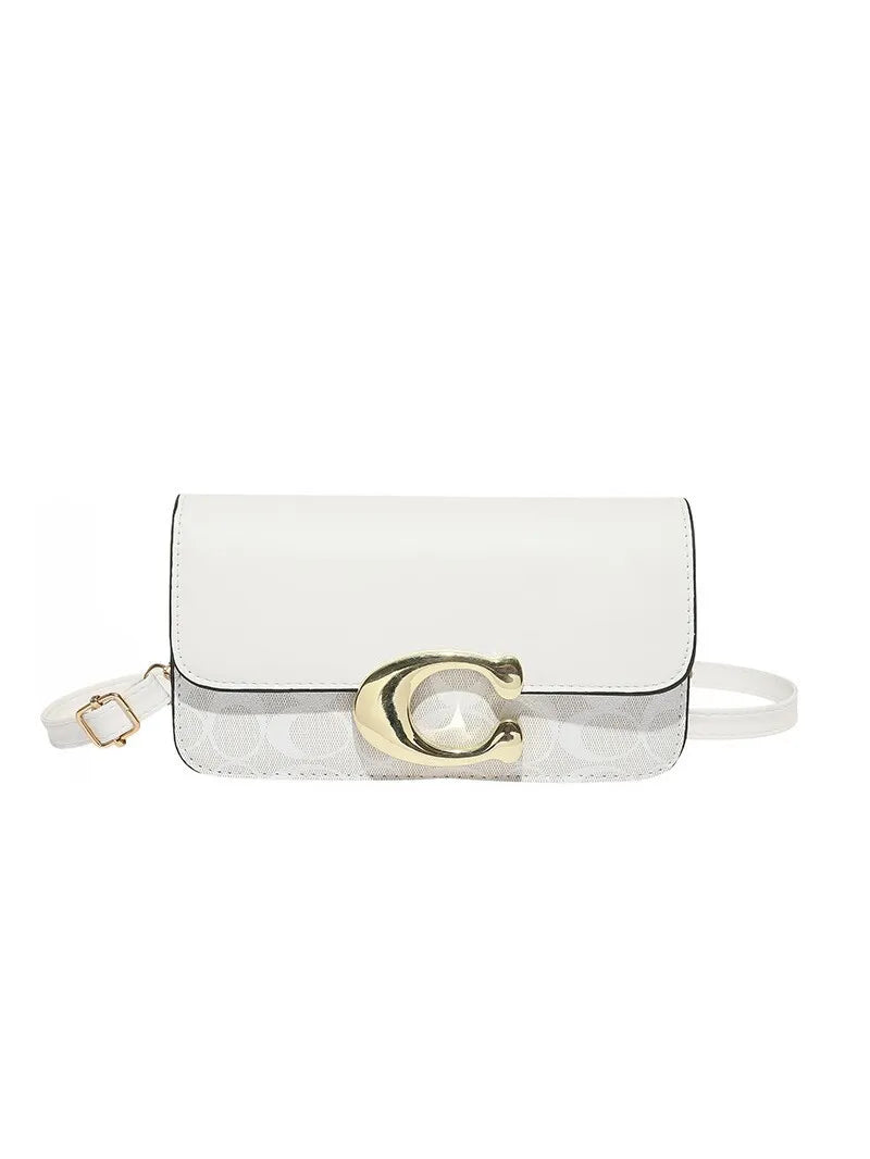 Women’s New Versatile Small Square Bag, Fashionable Retro Tofu Shoulder & Crossbody Messenger Bag, High-Grade Textured Handbag