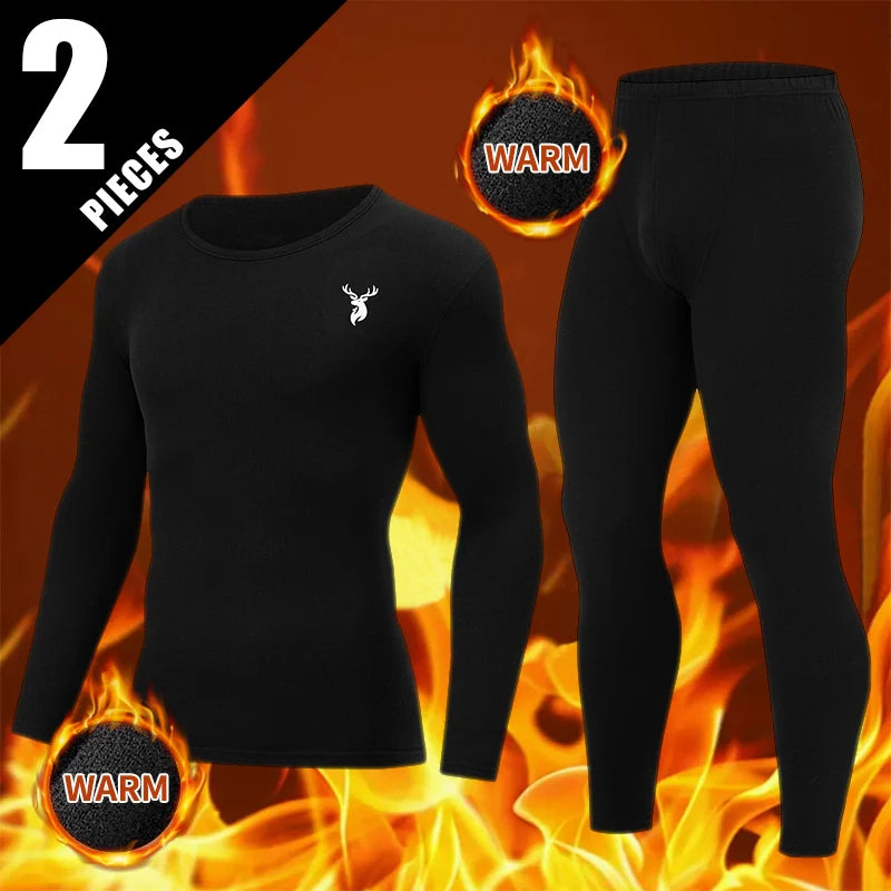 Men's Stretch Thermal Long Sleeve Base Layer