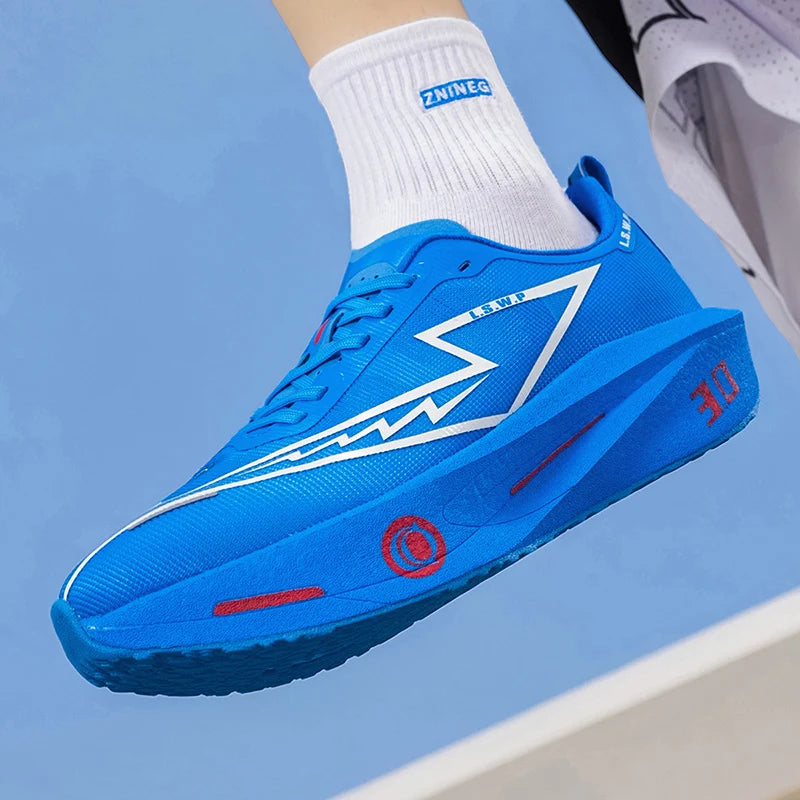 Men's Casual Sports Shoes, Soft-Soled Road Running Shoes, Lightweight, Breathable, Non-Slip, Wear-Resistant, Trendy and Versatile Daily Jogging Sneakers