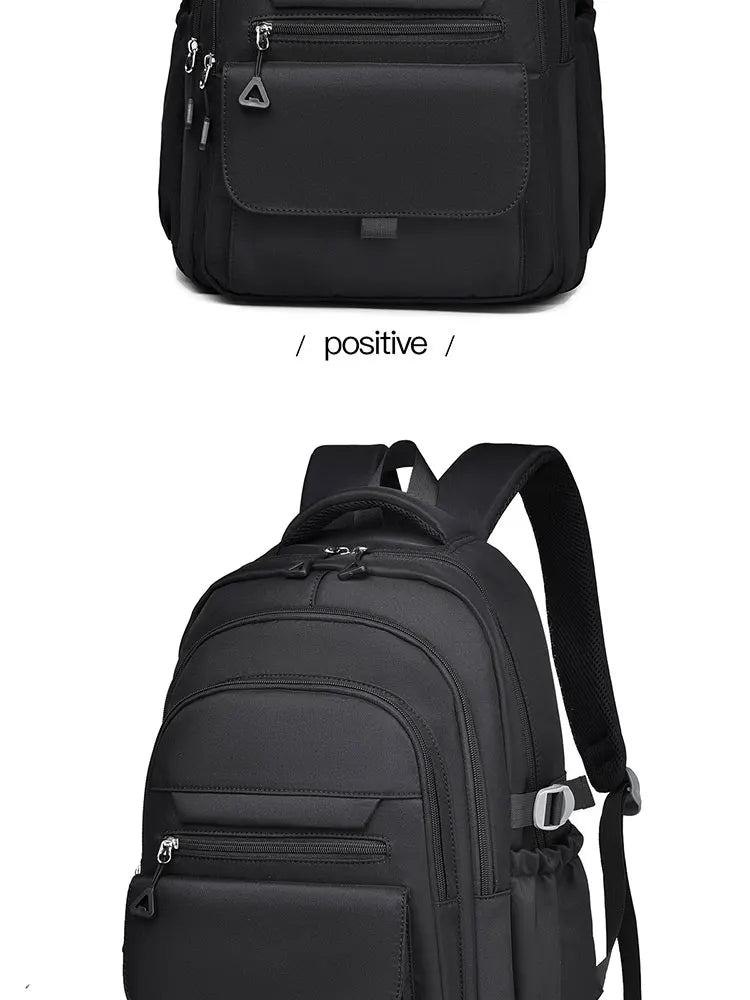 Unisex Oxford Casual Backpack with Laptop Compartment