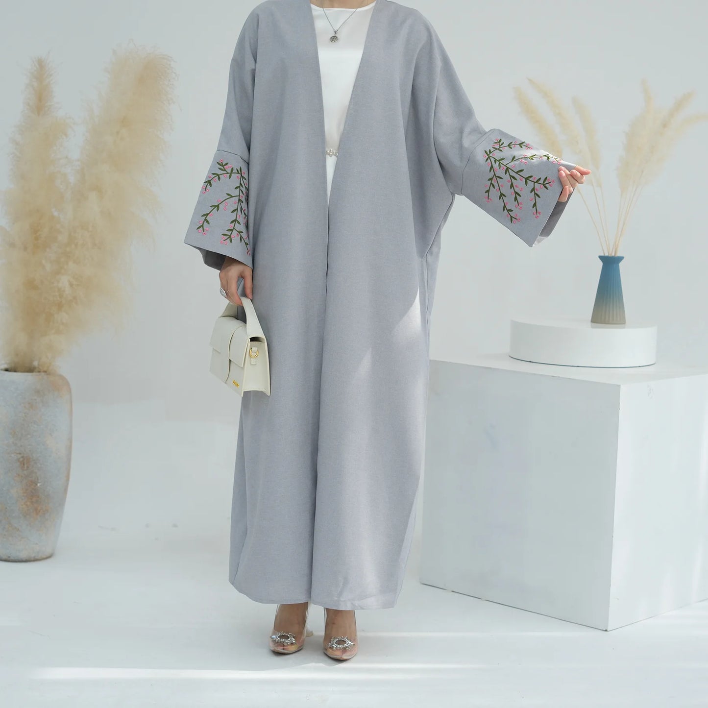 Women’s Elegant Eid Embroidered Abaya
