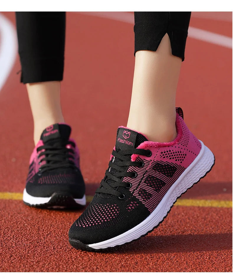 Women’s Breathable Platform Running Sneakers