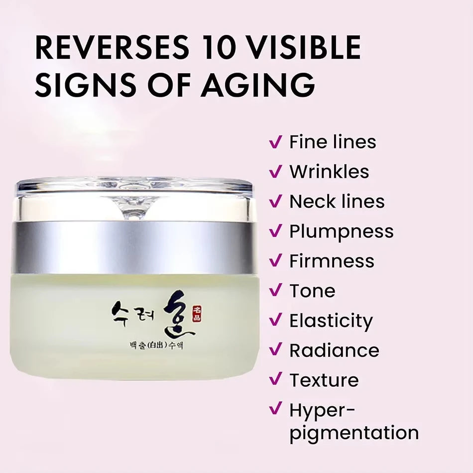 50g Collagen Firming Korean Skincare Cream – Deep Hydration, Fine Line Care, Anti-Aging & Brightening Face Moisturizer