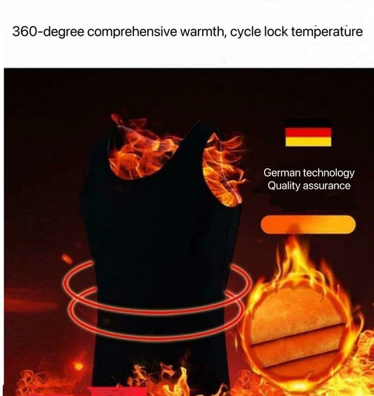 2-Pack Men’s Thermal Fleece-Lined Tank Tops