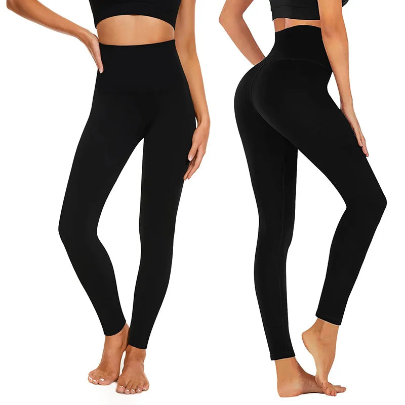 Women's Winter Fleece-Lined Thermal Leggings
