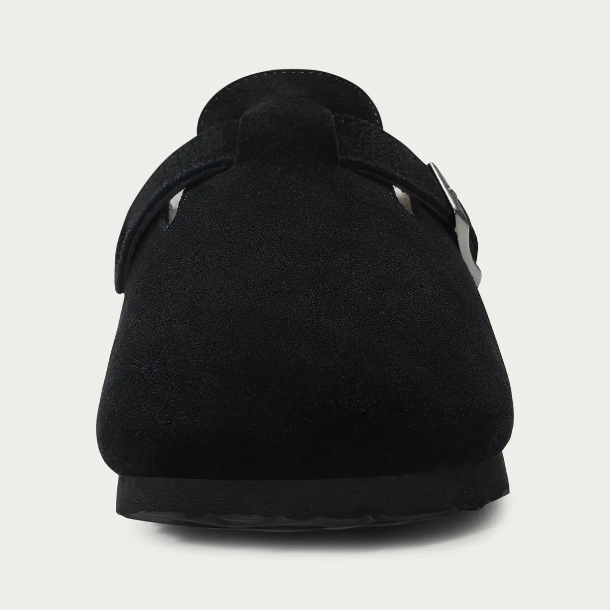 KIDMI Suede Clogs for Women Men Mules Cork Footbed Sandals With Arch Support Fashion Nonslip Outdoor Beach Slippers Home Shoes