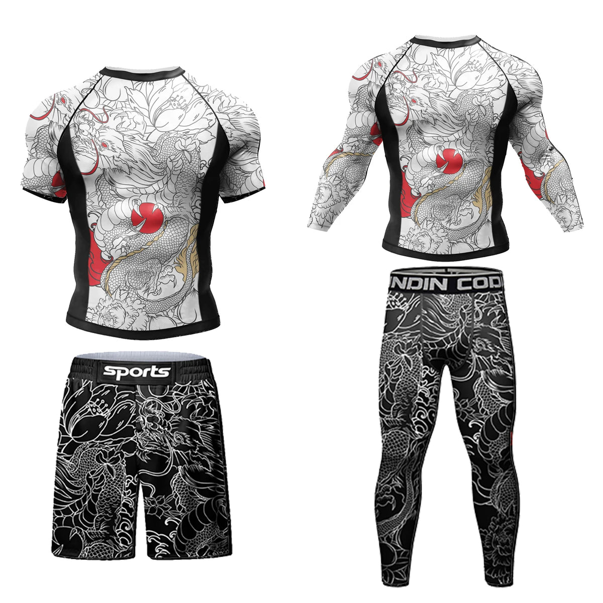 Men’s MMA No-Gi Compression Training Set