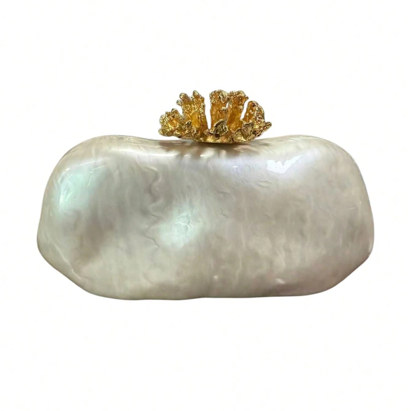 2026 New Women’s Acrylic Flower Shell Shoulder Bag, Fashion Wedding Banquet Evening Clutch, Bridal Handbag Purse