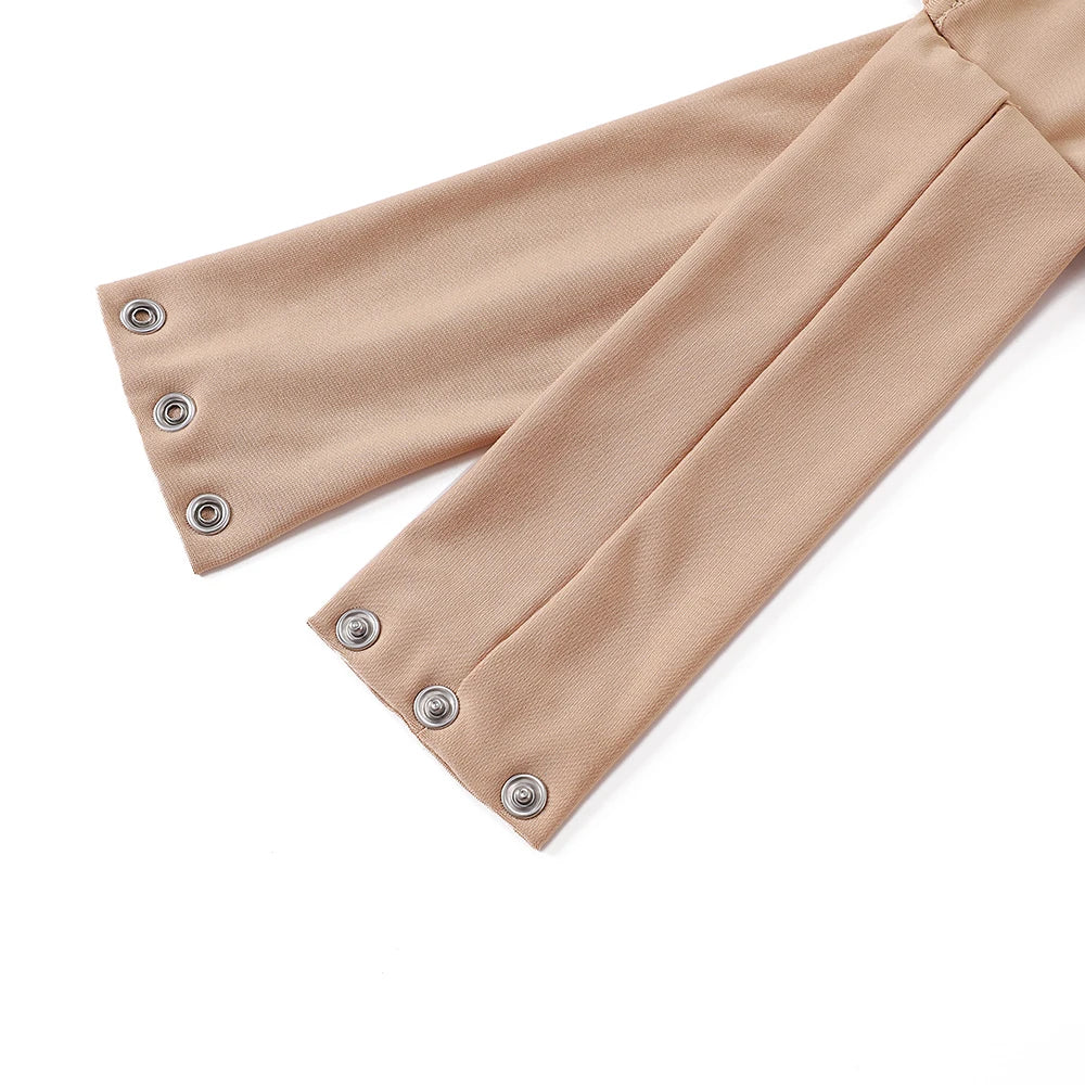 Women’s Turkish Ready-to-Wear Hijab with Snap Fastener