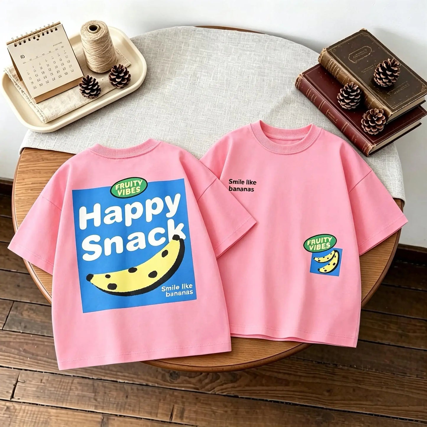 Kids’ Double-Sided Print Summer T-Shirt